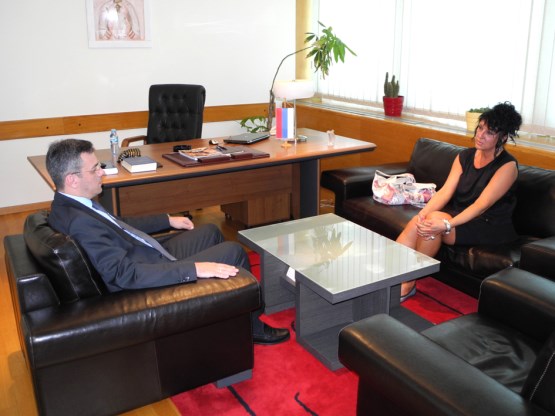 Predsjedatelj Doma naroda mr. Ognjen Tadić razgovarao sa otpravnicom poslova u Veleposlanstvu Republike Srbije